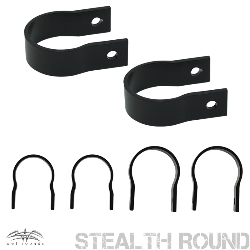 Wet Sounds Wet Sounds - Stealth 1.75 Clamp - Black