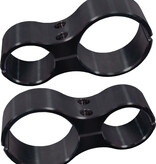 SHOCK CLAMPS (BLACK)