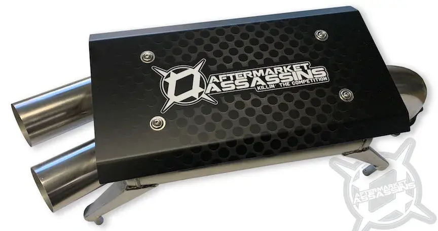 Aftermarket Assassins - Stainless Slip-On Exhaust for 2020-Up RZR Pro XP/Turbo R/Pro S