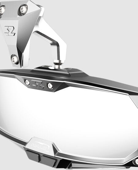 Seizmik - Halo-RA LED Rearview Mirror with Cast Aluminum Bezel  Can-Am X3 (18022)