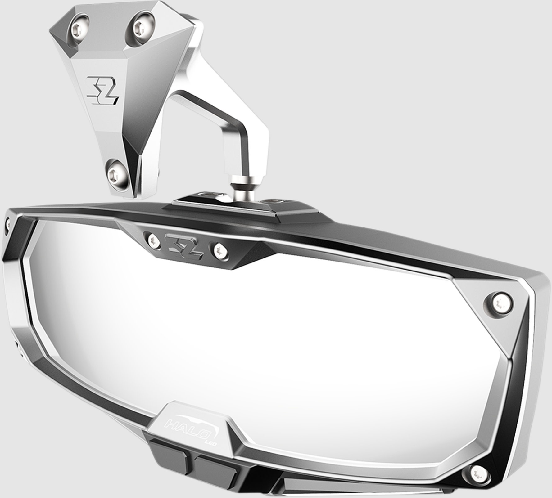 Seizmik Seizmik - Halo-RA CAST Rearview Mirror with Cast Aluminum Bezel Can-Am X3  (18027)