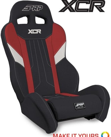 PRP SEATS - XCR Suspension Seat (Pair with Mounts) (CUSTOM ORDER)