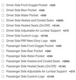 PRP Seats PRP SEATS - XCR Suspension Seat (Pair with Mounts) (CUSTOM ORDER)