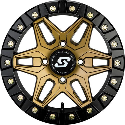 Sedona Sedona - Split 6 Beadlock - Bronze 14 x 7  4/156 4+3