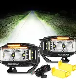 AUXBEAM AUXBEAM - V-MAX Series | 4" Spot Beam Side Shooter LED Rectangular Pod Lights (PAIR)