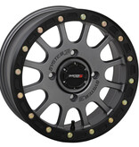 SYSTEM 3 SB5 BL WHEEL 15X7 5+2 (+38MM) 4/137 MATTE GUNMETAL GREY