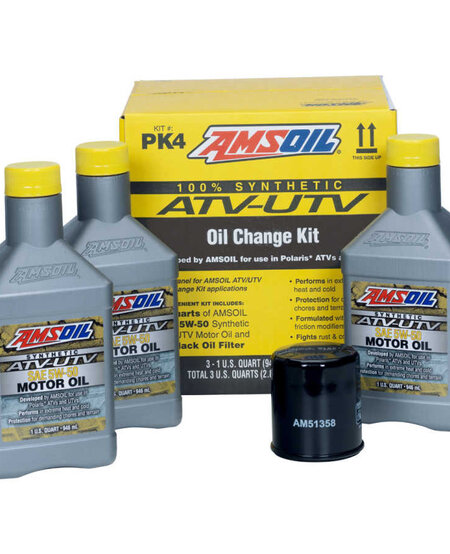 Amsoil - Synthetic Polaris Turbo Motor Oil Kit (PK4)