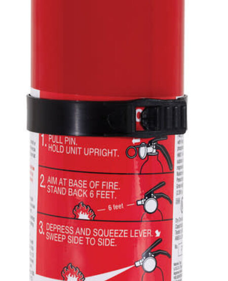 FIRST ALERT PRO 2-5 FIRE EXTINGUISHER RED 2.5 LB.