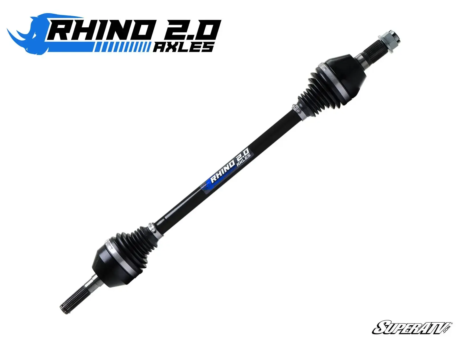 SuperATV Rhino 2.0 - KRX 10000 Heavy Duty Axles - (Left Front) AX-4-88-RL-0-DT