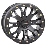 System 3 SYSTEM 3 SB4 BL WHEEL 15X7 6+1 (+45MM) 4/156 MATTE BLACK