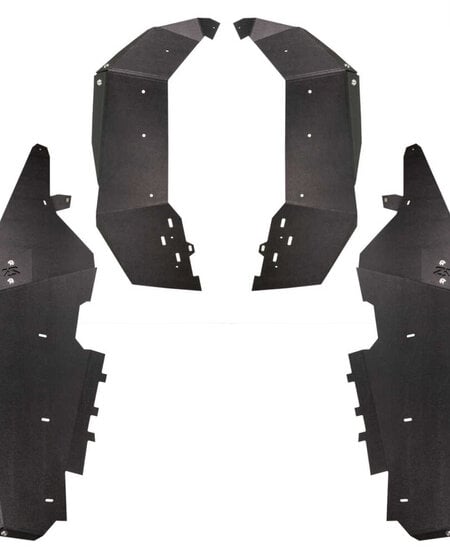 Seizmik - HDPE Fender Flare Kit Polaris RZR XP 1000 | Turbo | Turbo S - 2 /4
