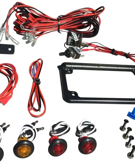 WD ELECTRONICS - Universal Turn Signal Kit - Single LEDs