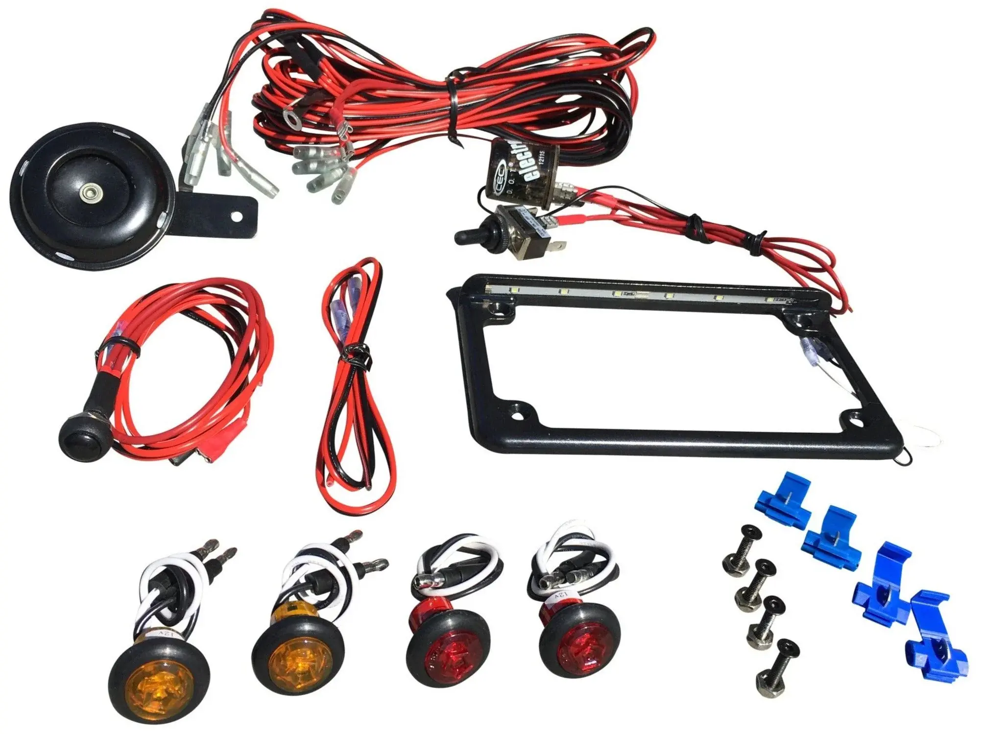 WD ELECTRONICS - Universal Turn Signal Kit - Single LEDs