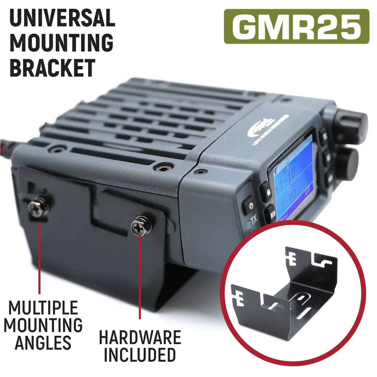 RUGGED RADIO Rugged - GMR25 Waterproof GMRS Mobile Radio