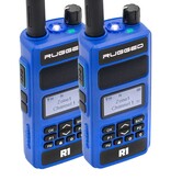 RUGGED RADIO RUGGED RADIO - 2 PACK - Rugged R1 - Business Band Two Way Handheld Radio - Digital and Analog