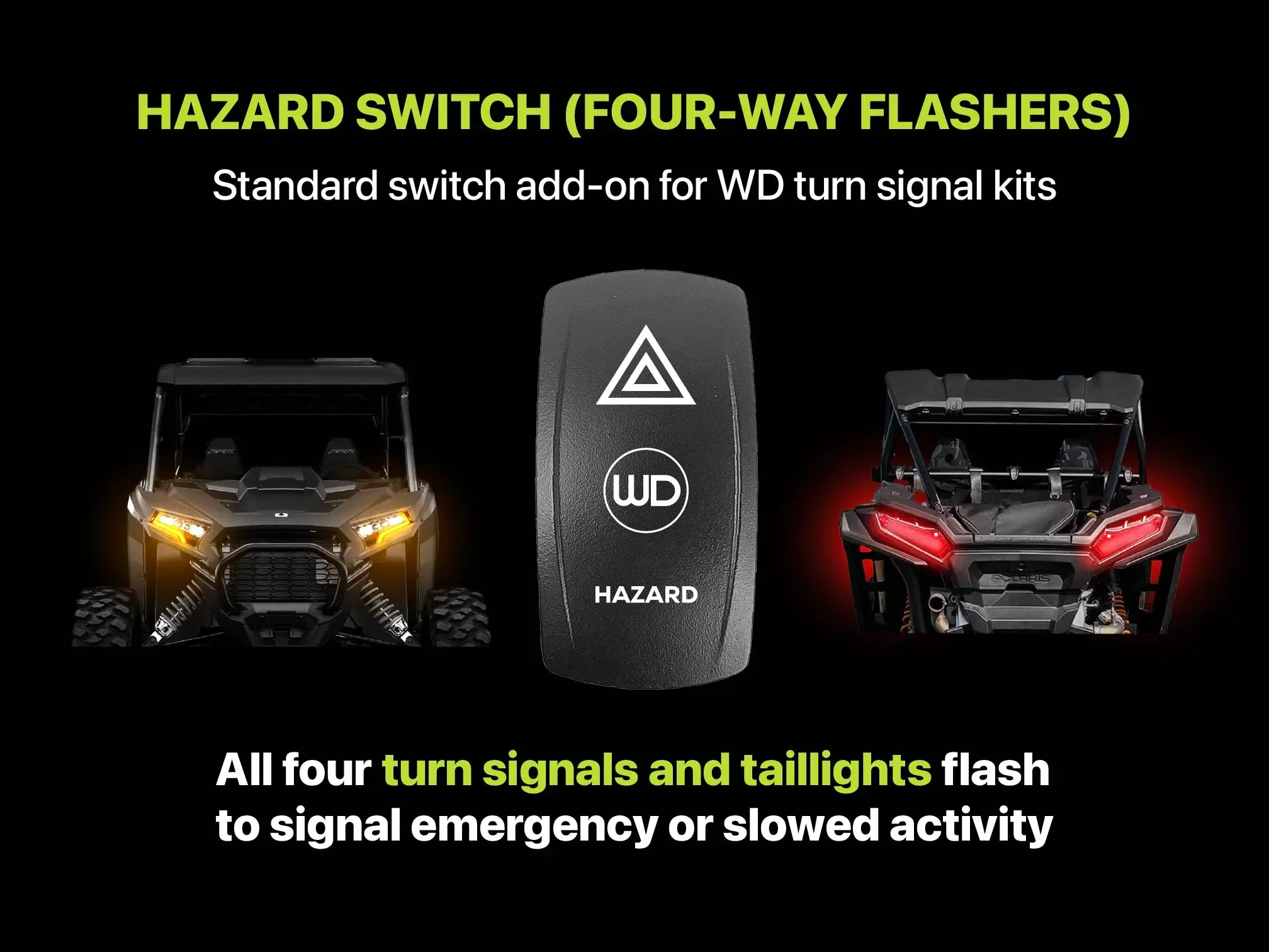 WD ELECTRONICS - Hazard Add-On to WD Turn Signal Kit