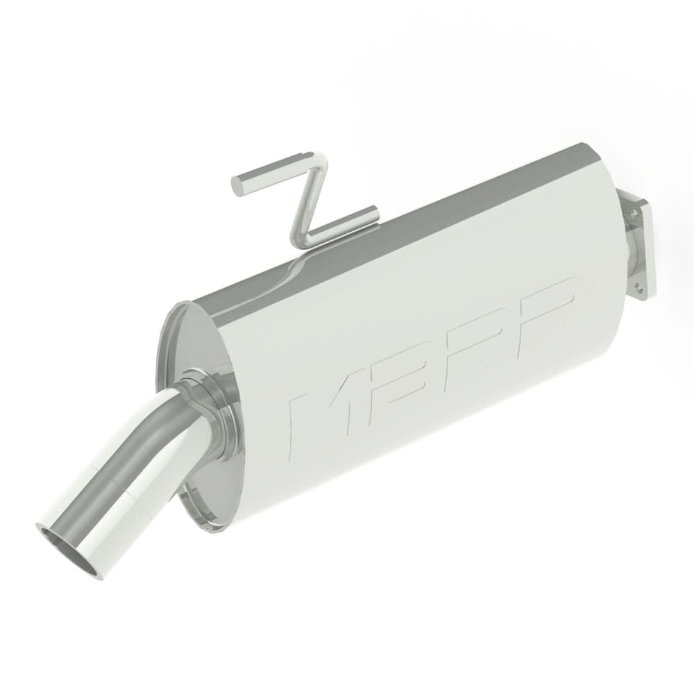 MBRP MBRP - SINGLE SLIP-ON SPORT MUFFLER - CHROME
