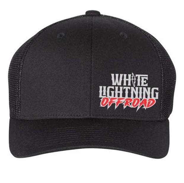 White Lightning Offroad Snapback Hat