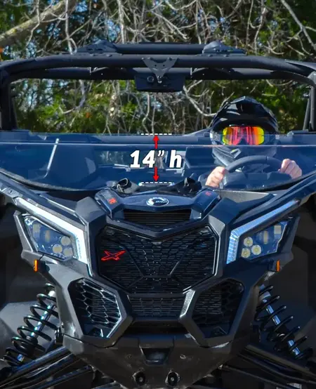 SATV - Can-Am Maverick X3 Half Windshield