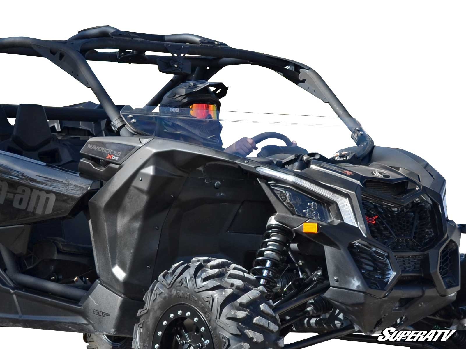 SuperATV SATV - Can-Am Maverick X3 Half Windshield