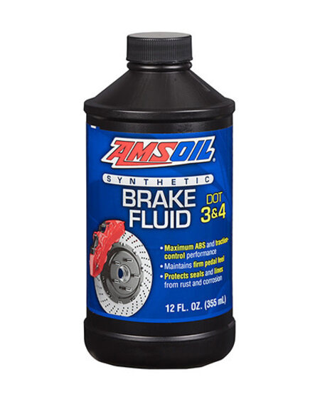 Amsoil - DOT 3 and DOT 4 Synthetic Brake Fluid