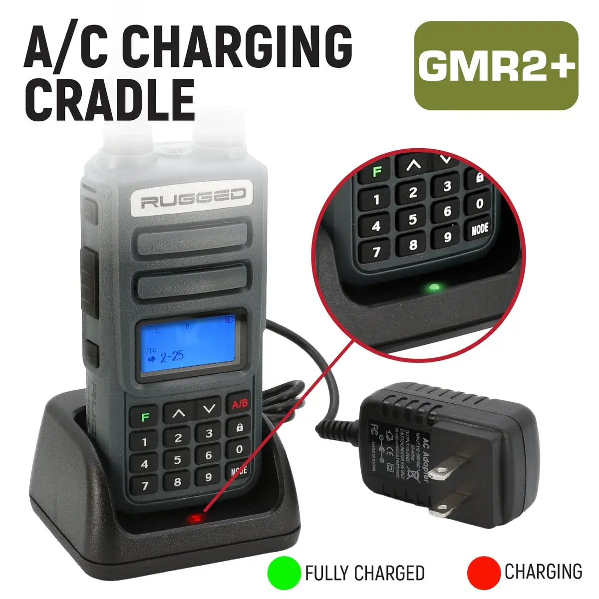 RUGGED RADIO RUGGED - GMR2+ 2W GMRS Handheld Radio
