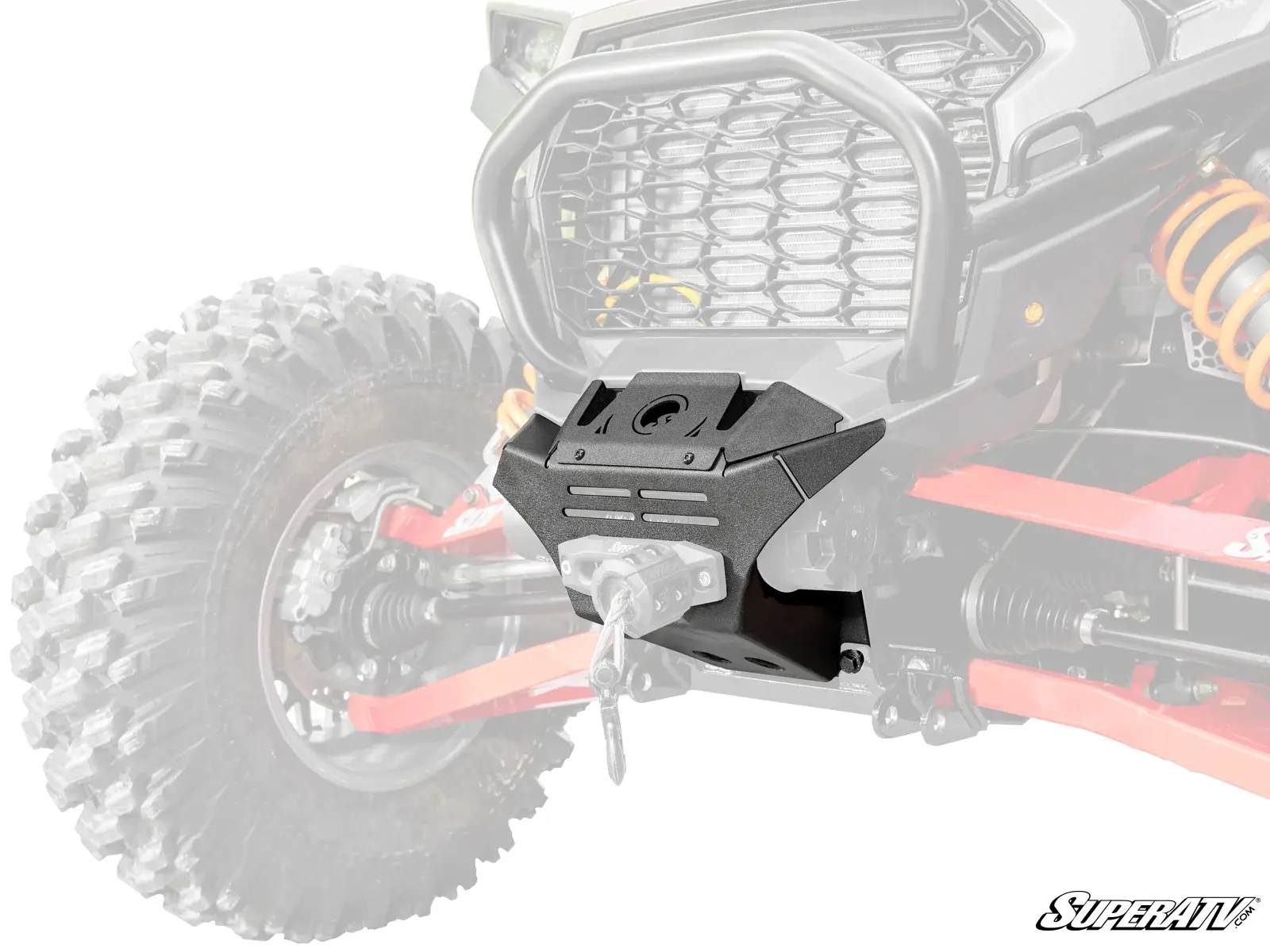 SuperATV SATV - Polaris RZR XP 1000 Winch Mounting Plate
