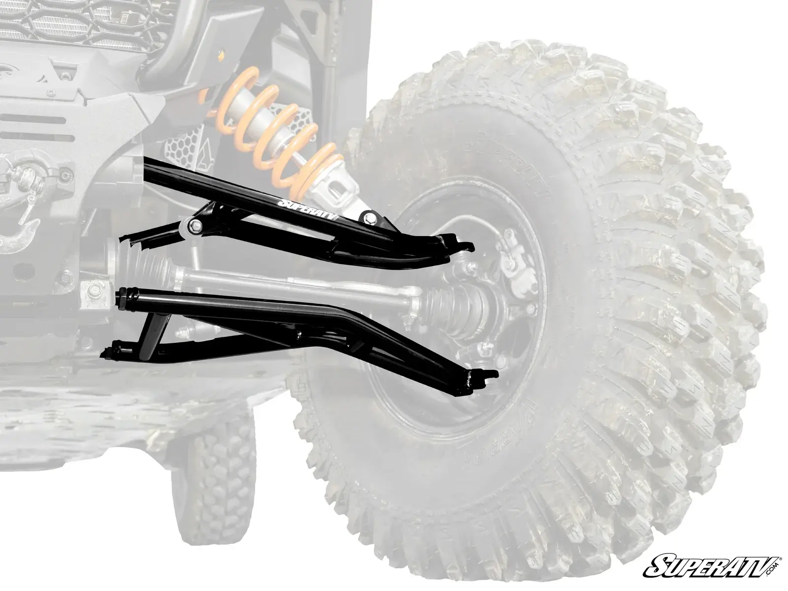 SuperATV SATV - Polaris RZR XP 2" Forward Offset A-Arms