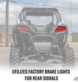 SuperATV Polaris RZR PRO XP Plug & Play Turn Signal Kit