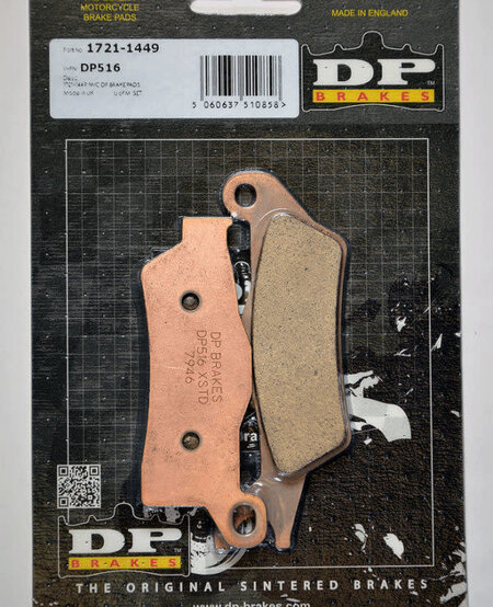 DP BRAKES - DP516 STANDARD COMPOUND BRAKE PAD SET