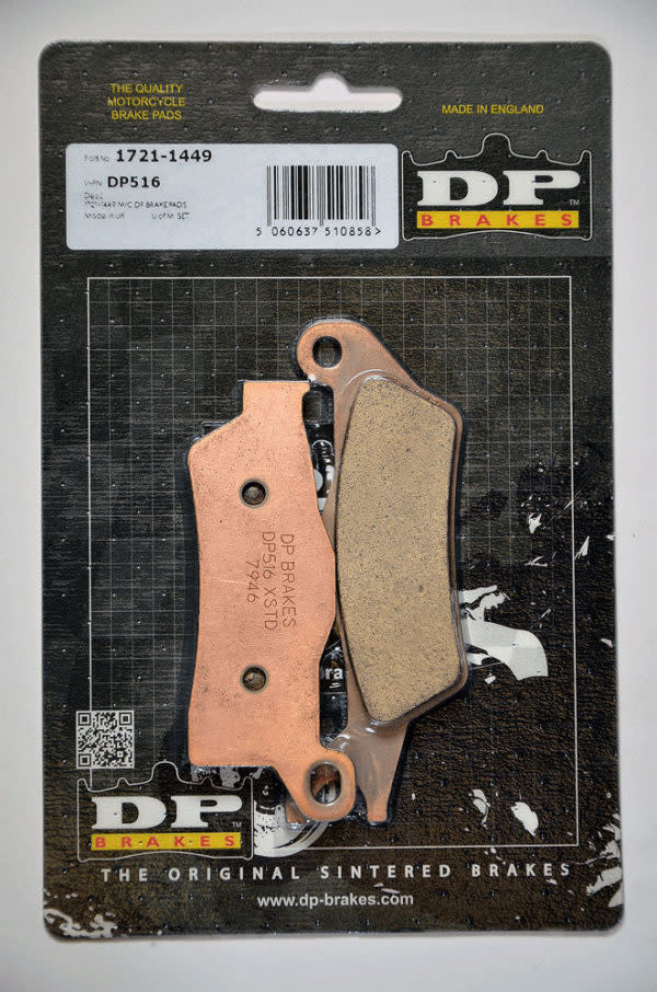 DP Brakes DP BRAKES - DP516 STANDARD COMPOUND BRAKE PAD SET