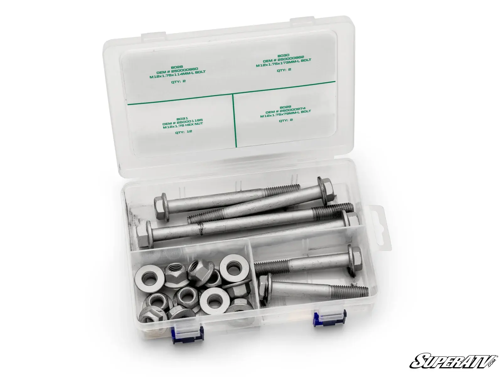SuperATV SATV - UP & RUNNING - XP 1000 radius rod bolt kit