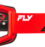 FLY FLY - RACING FOCUS GOGGLE RED/BLACK W/ CLEAR LENS