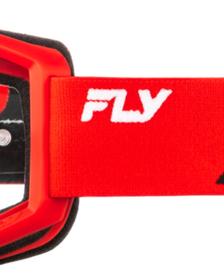 FLY - RACING FOCUS GOGGLE RED/BLACK W/ CLEAR LENS
