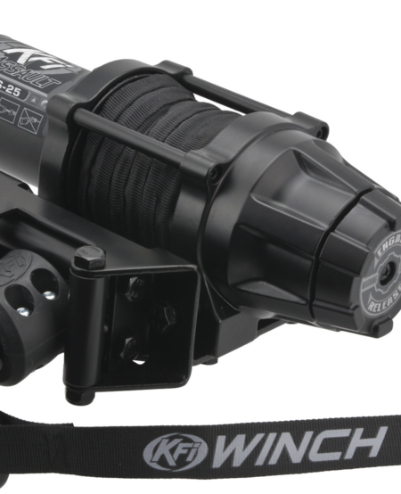 KFI- AS-25 2500LBS SYNTHETIC ROPE WINCH