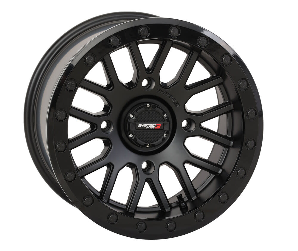 System 3 Off-Road SYSTEM 3 - SB9 WHEEL 15X9 5+4 (+10MM) 4/137 MATTE BLACK