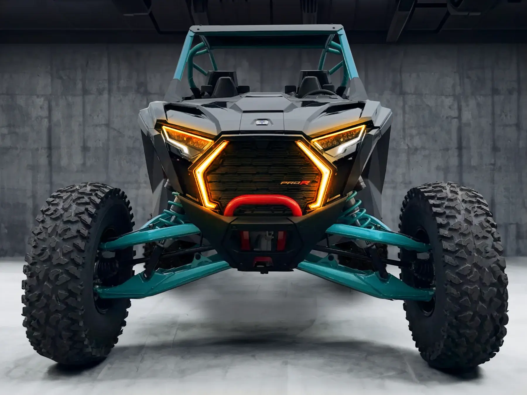 WD Electronics WD ELECTRONICS - 2025+ Polaris RZR Pro R, Pro S, Pro XP - Combo Fangs + Sequential LEDs