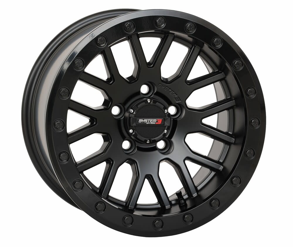 System 3 Off-Road SYSTEM 3 - SB9 WHEEL 15X9 5+4 (+10MM) 5/4.5 MATTE BLACK