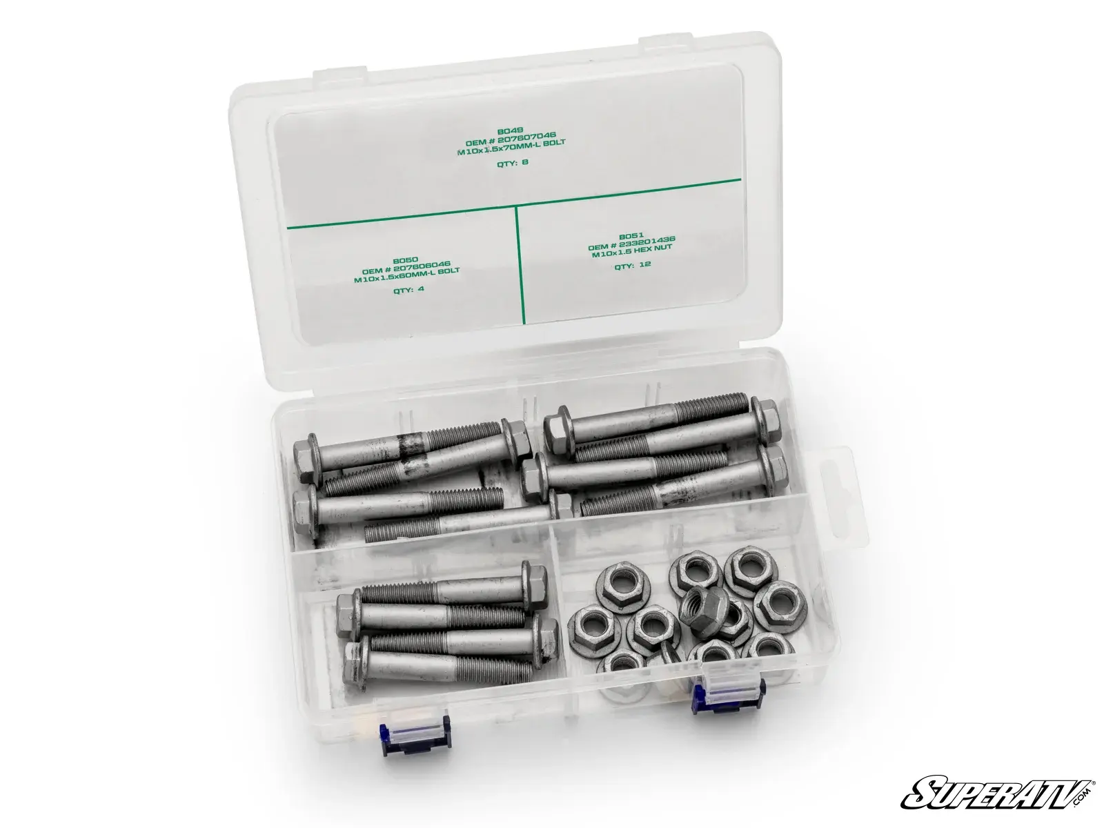 SuperATV SATV - Up & Running Can-Am Defender Suspension Bolt Kit