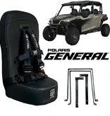 UTVMA UTVMA - General Front/Rear Bump Seat (2016-2025) Auto Buckle (Black)