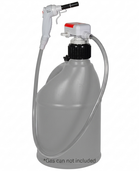TERA PUMP - BATTERY POWERED FUEL PUMP W/ POW NOZZLE & ADAPTER TRFA03-XL