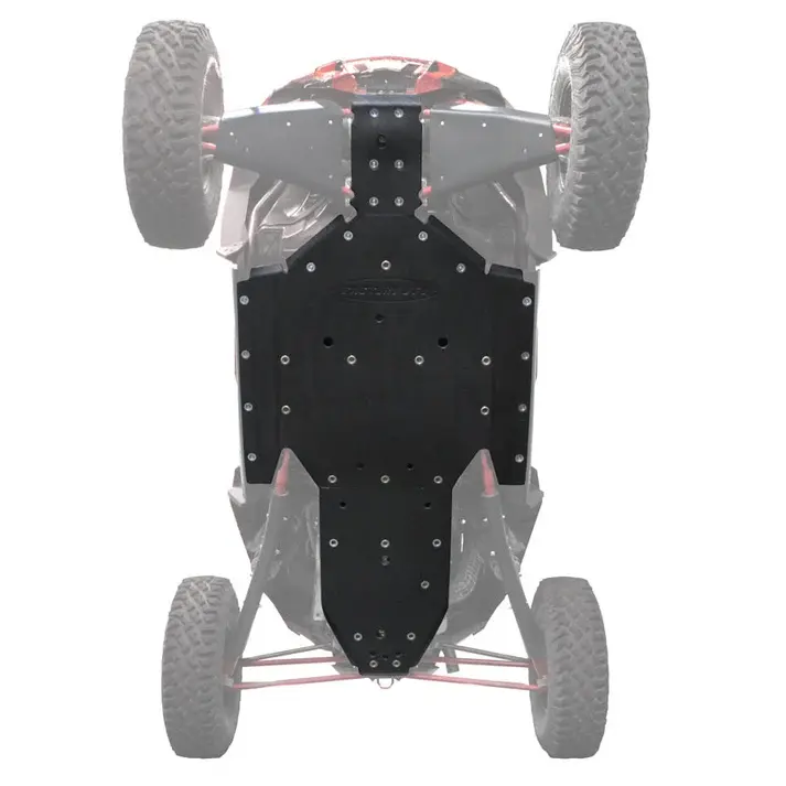Factory UTV Factory UTV - Polaris RZR XP Turbo S UHMW Skid Plate 2 SEAT (1/2")
