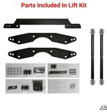 SuperATV - POLARIS RZR LIFT KIT - 1.5 INCH to 3 INCH ADJUSTABLE