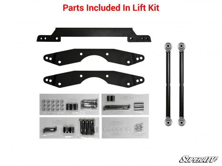 SuperATV - POLARIS RZR LIFT KIT - 1.5 INCH to 3 INCH ADJUSTABLE