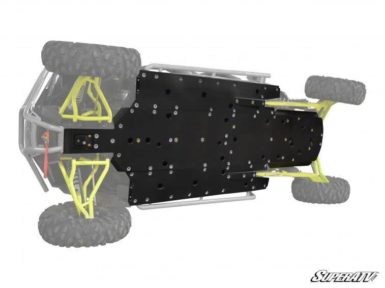 SuperATV - Polaris RZR 4 1000/ 4 Turbo Full Skid Plate