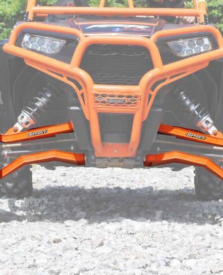 - Polaris RZR 1000/Turbo Forward Offset AtlasPro Boxed A-Arms - Red
