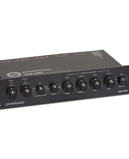 PowerBass - XEQ-4BT - 4 Band Bluetooth Multi-Zone Powersport EQ