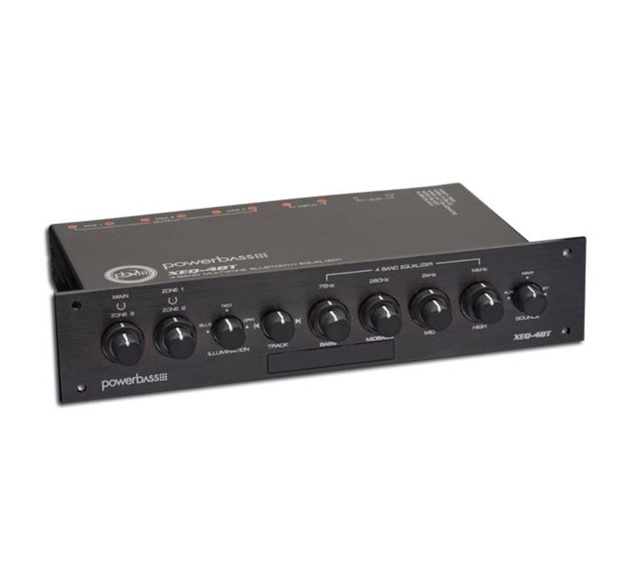 XEQ-4BT - 4 Band Bluetooth Multi-Zone Powersport EQ