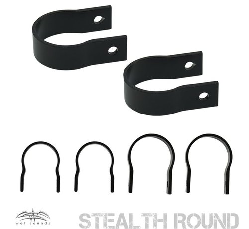 Wet Sounds Stealth 1.75 Clamp - Black