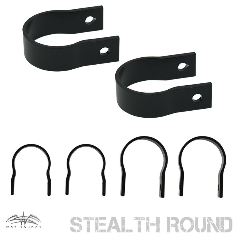 Wet Sounds Stealth 1.75 Clamp - Black